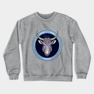 Taurus Zodiac Sign Horoscope Crewneck Sweatshirt